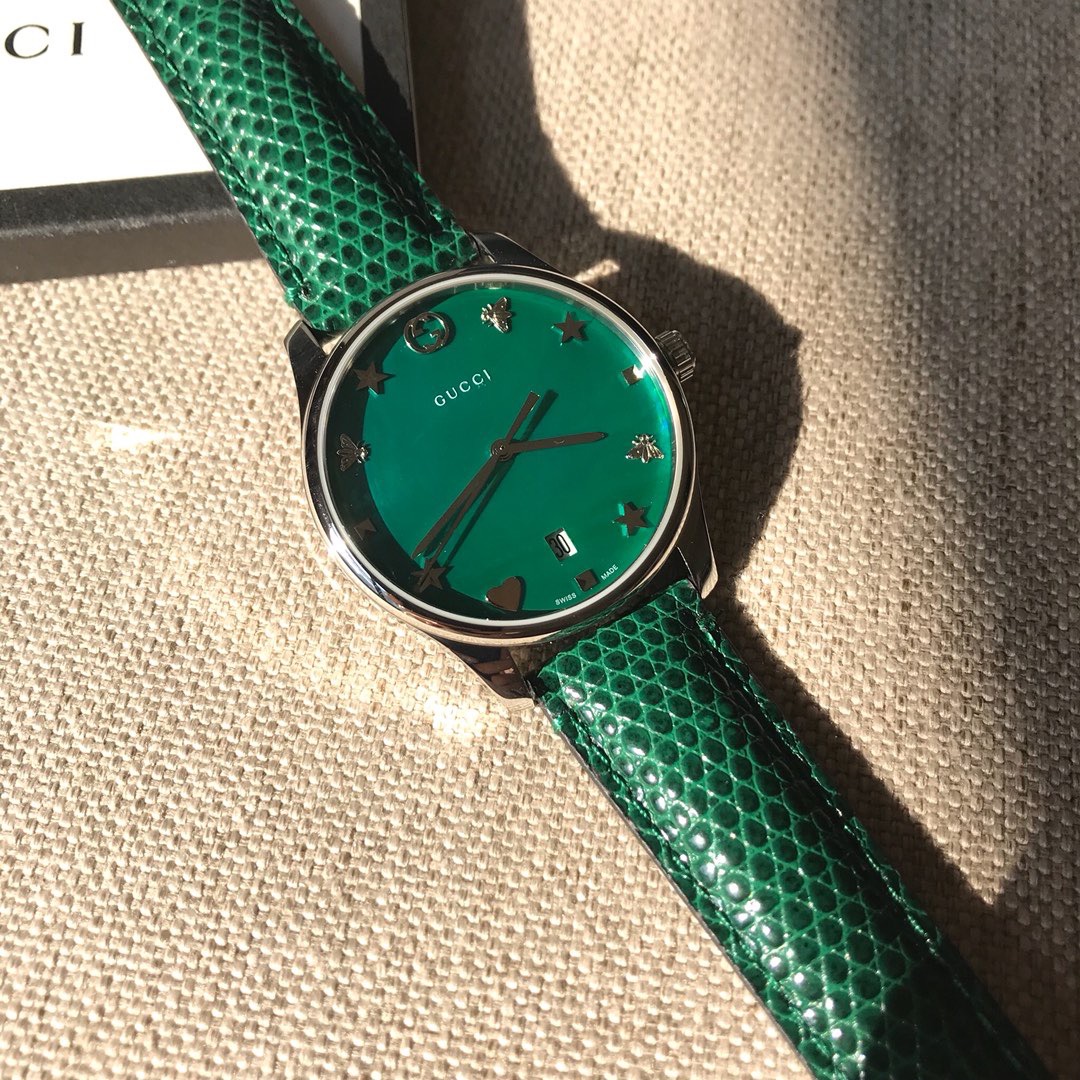 GC10 GUCCI古驰纯原厂正品，全套专柜包装，带盖章保卡，防伪卡，支持专柜验货，实物拍摄；GUC