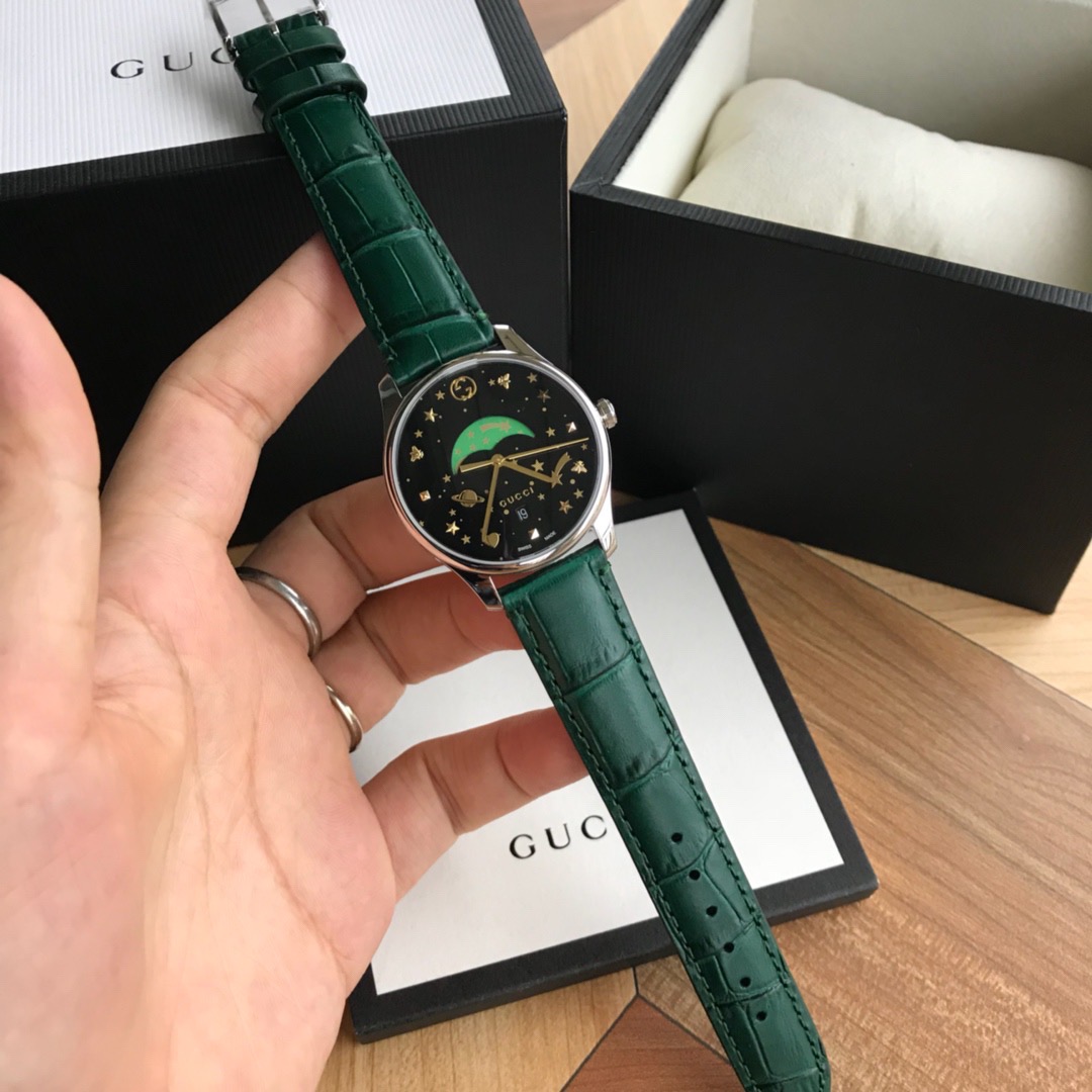 GC18 GUCCI古驰纯原厂正品，全套专柜包装，带盖章保卡，防伪卡，支持专柜验货，实物拍摄；GUC