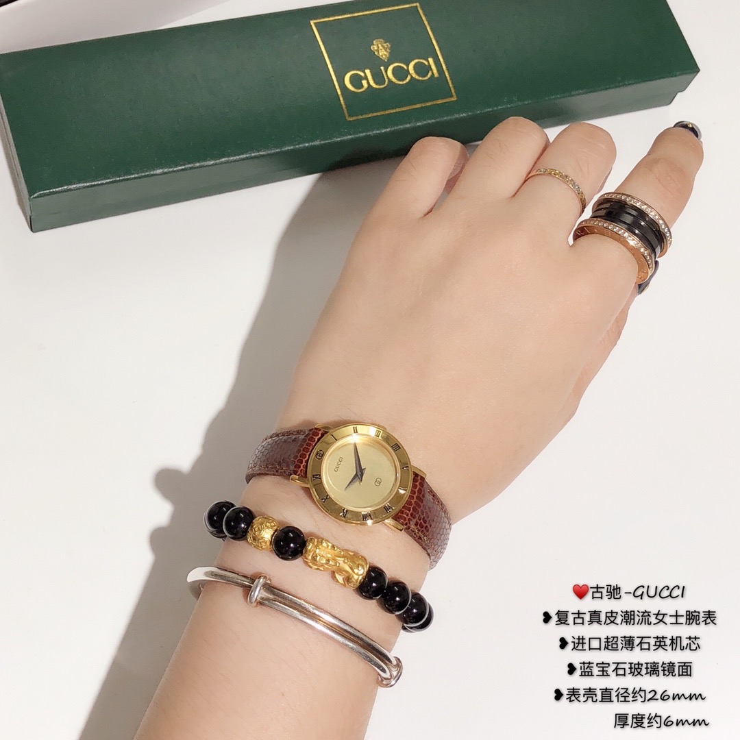 GC26 GUCCI 古驰纯原厂正品，全套专柜包装，带盖章保卡，防伪卡，支持专柜验货，实物拍摄；复古