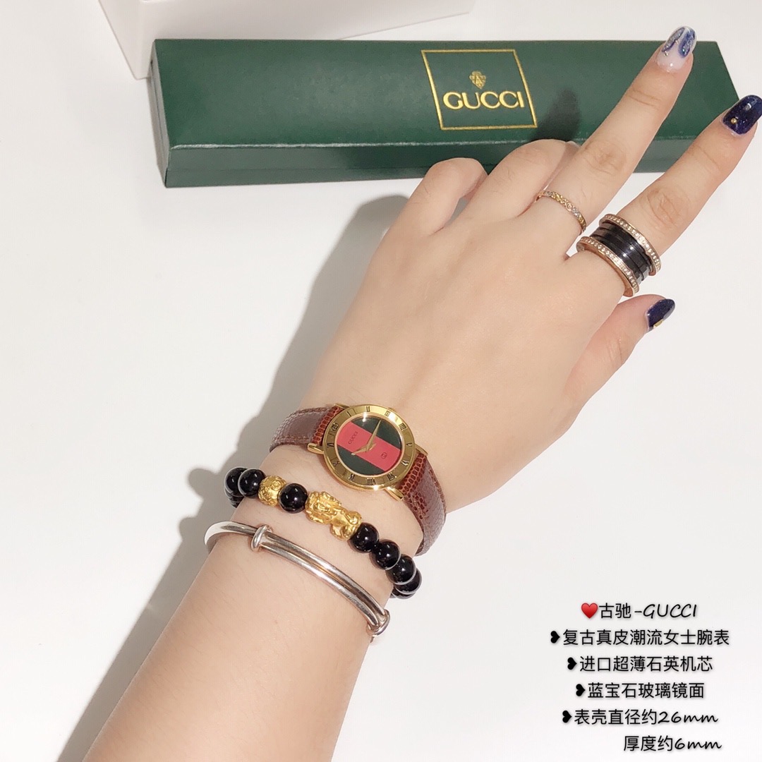 GC28 GUCCI古驰纯原厂正品，全套专柜包装，带盖章保卡，防伪卡，支持专柜验货，实物拍摄；无佩戴