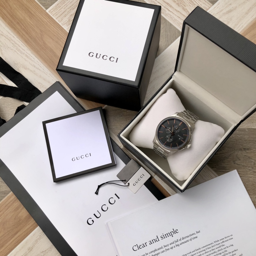 GC47 original Gucci,古驰 小蜜蜂精钢G-timeless系列男表，大部件原装厂出