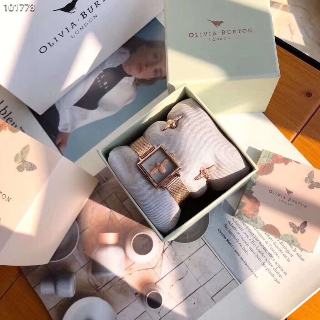 B003 来自英国的设计师品牌olivia burton（OB），正品手表渠道货，全套专柜包装，支持