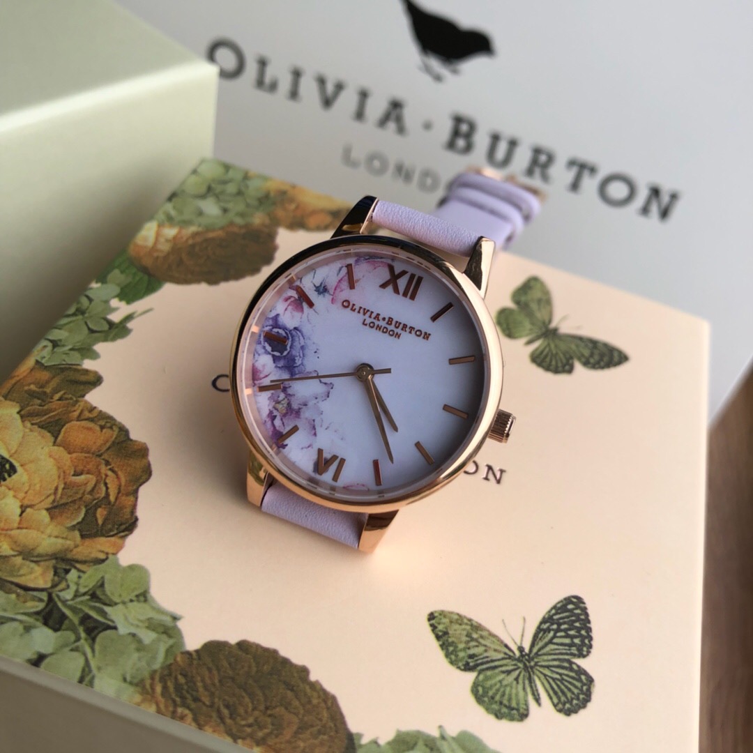 B007 来自英国的设计师品牌olivia burton（OB），正品手表渠道货，全套专柜包装，支持
