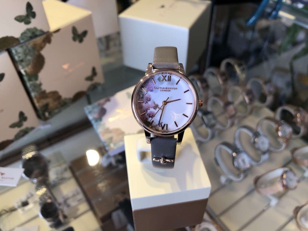 B011 来自英国的设计师品牌olivia burton（OB），正品手表渠道货，全套专柜包装，支持