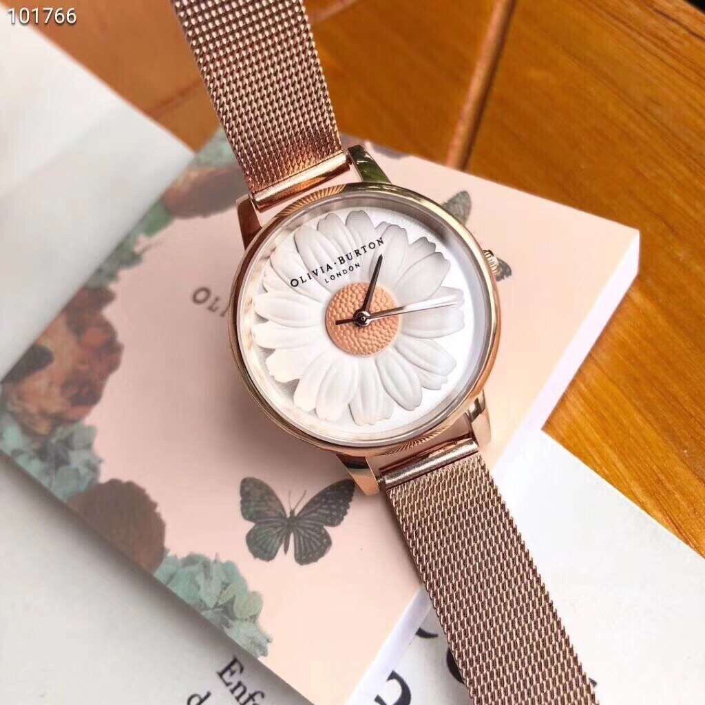 B016 来自英国的设计师品牌olivia burton（OB），正品手表渠道货，全套专柜包装，支持