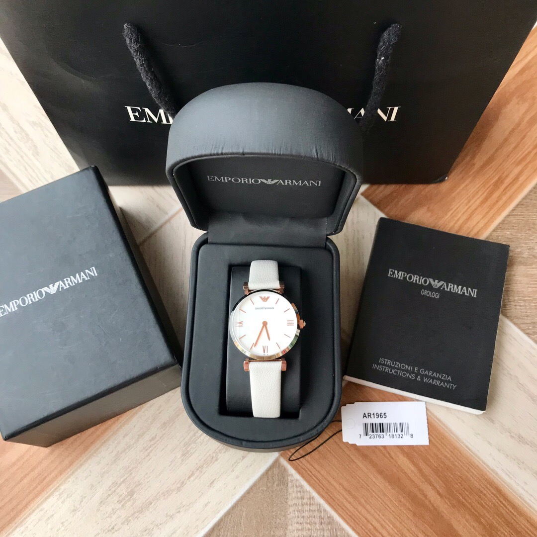AR1965 ARMANI 阿玛尼正品手表渠道货，全套专柜包装，带盖章保卡，防伪卡，支持专柜验货，实物拍